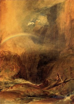 Joseph Mallord William Turner Painting - The Devils Bridge St Gothard Romantic Turner